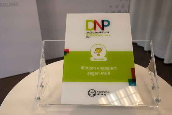 Preisverleihung für das Landessiegerprojekt des Deutschen Nachbarschaftspreises 2021