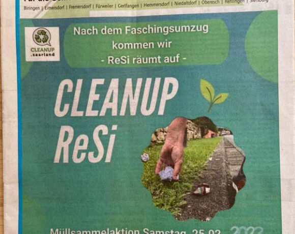 CleanUp Ortsgruppe „ReSi räumt auf“ mit immer mehr Aktiven unterwegs