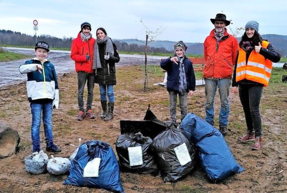 Cleanup-Gruppe sammelt 300 Kilo Müll