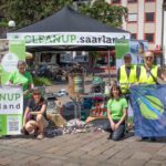 Großer Kippenaktionstag von Cleanup.Saarland anlässlich der Kippenwoche 2024