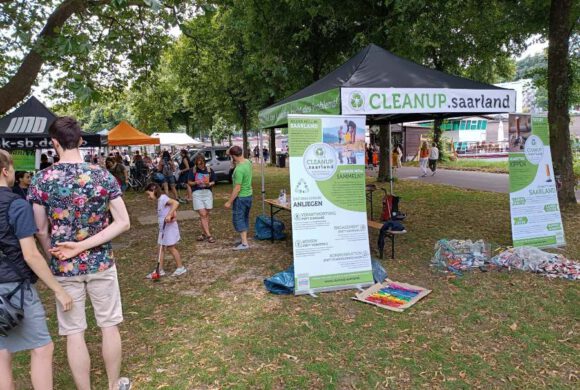 Cleanup.Saarland auf der Fairen Meile