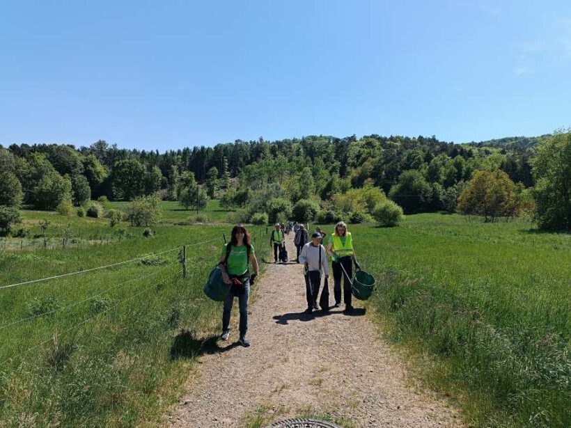 „Saubermachen in Wandersachen“