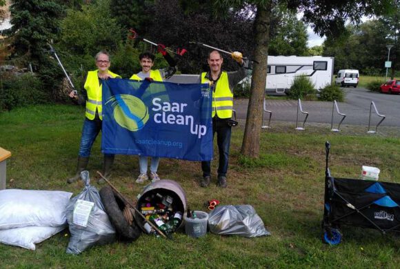 Cleanup.Saarland beim SaarCleanup