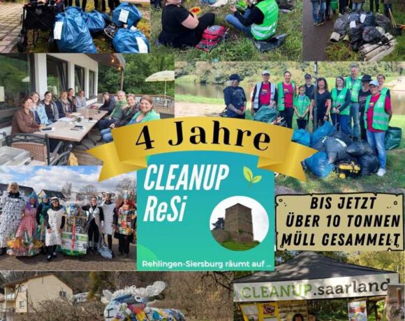 4 Jahre CleanUp Ortsgruppe „ReSi räumt auf“ –  Viel mehr als Müll sammeln