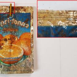 gefunden am 29. Februar 2020<br />
am Glashütter Weiher, Rohrbach<br />
eingeprägtes MHD: 07/1986