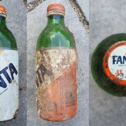 gefunden am 15. August 2020 an der Zufahrt zum Baltersbacher Hof
Fanta mit MHD 07/1988