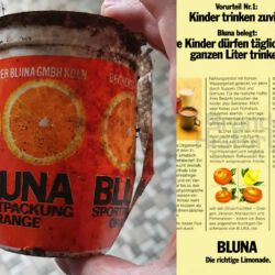 gefunden am 5. September 2020 an der alten Straße zwischen Fürth und Dörrenbach
Bluna Sportpackung Orange unter Lizenz eines Saarbrücker Unternehmens
hergestellt vermutlich in den 1970er Jahren