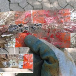 gefunden am 26. Juli 2020 in Schiffweiler am Schiffweiler Mühlbach/Fahrbach
Bi-Fi mit MHD August 1986