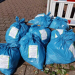 Säckeweise Müll von den vielen Aktionen in Kleinblittersdorf